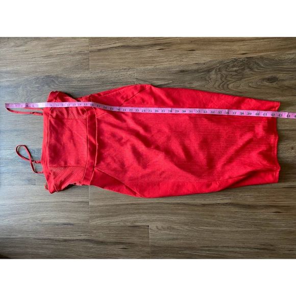 NWT ASOS Bodycon Spaghetti Strap Midi Dress 10 - Picture 2 of 6